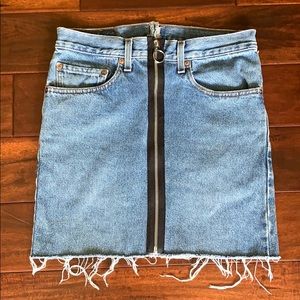 Levi’s custom skirt